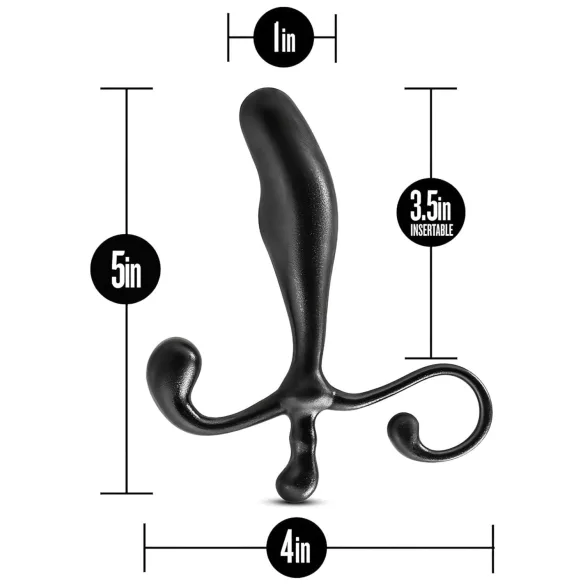Anal Adventures - prostatadildo - svart