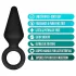 Anal Adventures Platinum S - analplugg (svart) - liten
