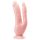 Dr. Skin 8 - Sugkoppsdubbeldildo (natur)
