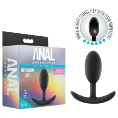 Anal Adventures Platinum - analplugg - medium - svart