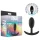 Anal Adventures Platinum - analplugg - medium - svart
