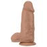 Blush Chub – Naturtrogen dildo med sugpropp, 18 cm (naturlig)