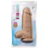 Blush Chub – Naturtrogen dildo med sugpropp, 18 cm (naturlig)