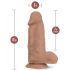 Blush Chub – Naturtrogen dildo med sugpropp, 18 cm (naturlig)