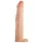 Performance Plus 2,5 - penishylsa med en testikelring (naturell)