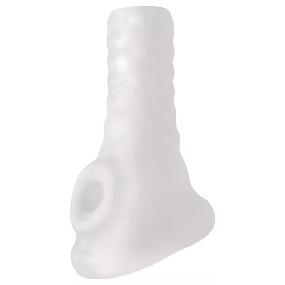 Perfect Fit Breeder - öppen penishylsa - 10 cm - vit