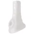 Perfect Fit Breeder - öppen penishylsa - 10 cm - vit