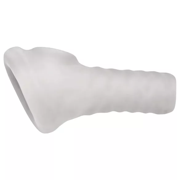 Perfect Fit Breeder - öppen penishylsa - 10 cm - vit