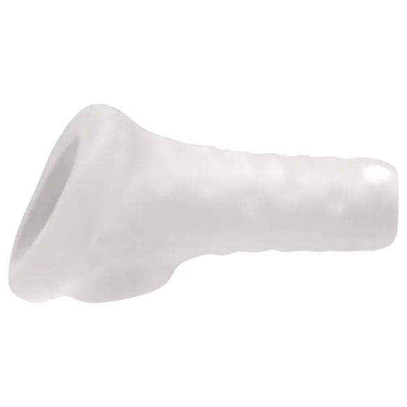 Perfect Fit Breeder - öppen penishylsa - 10 cm - vit