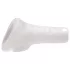 Perfect Fit Breeder - öppen penishylsa - 10 cm - vit