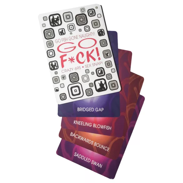 GO F*CK - kama sutra kortlek - 52 kort