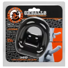 OXBALLS - penisring och pung-ring - svart