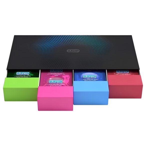 Durex Surprise Me - kondompaket - mixade varianter - 40 st
