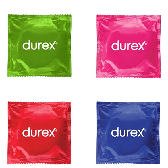 Durex Surprise Me - kondompaket - mixade varianter - 40 st