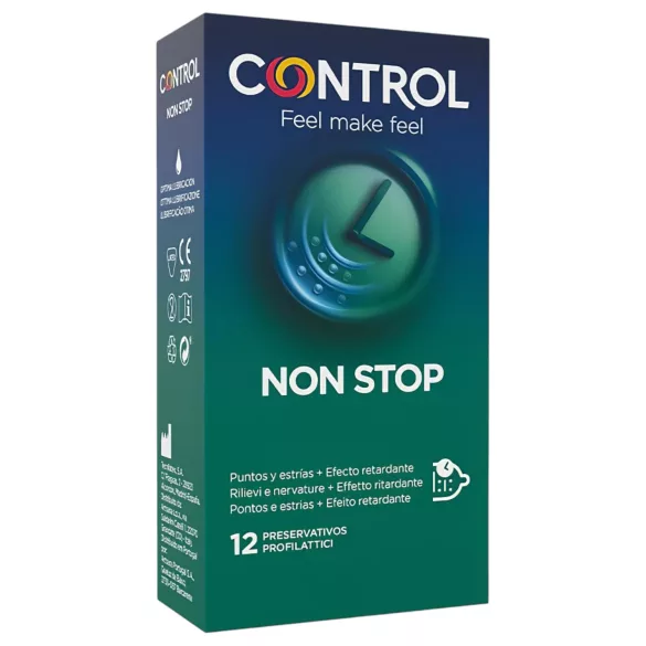 Control - Ribbade kondomer - Fördröjningseffekt - 12 st