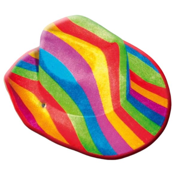 Pride - cowboyhatt - regnbågsfärgad