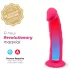 Silexd - vibrator med sugpropp - fjärrkontroll - silikon - rosa
