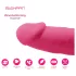 Silexd - vibrator med sugpropp - fjärrkontroll - silikon - rosa