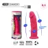 Silexd - vibrator med sugpropp - fjärrkontroll - silikon - rosa