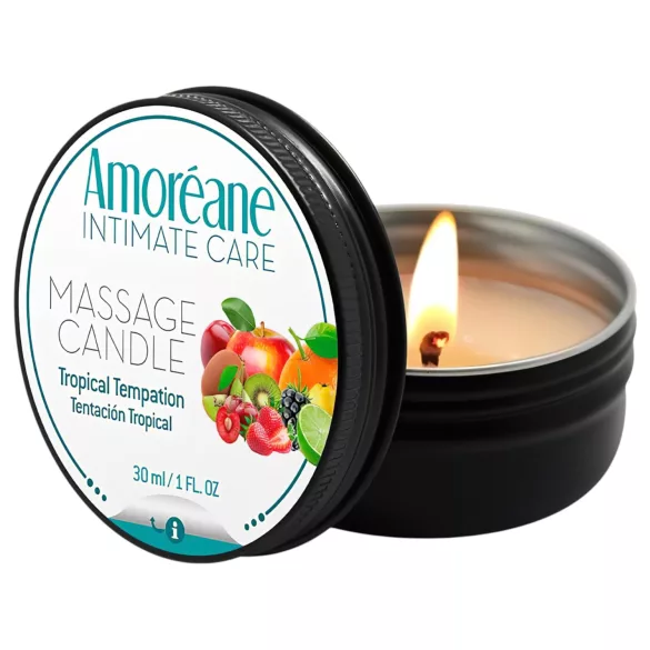 Amoréane Tropical Temptation - massage­ljus (30 ml)