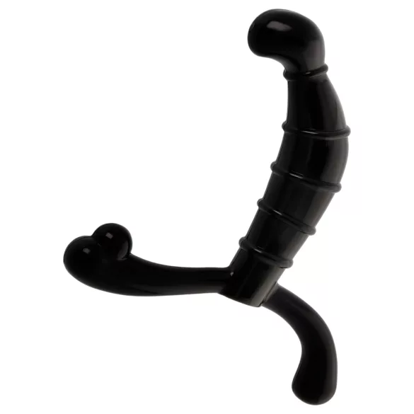 Addicted Toys - prostatakörtel- och mellangårdsmassör (svart) - 11,3 cm