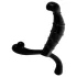 Addicted Toys - prostatakörtel- och mellangårdsmassör (svart) - 11,3 cm
