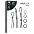 Addicted Toys - Silikon penisring set - 7 delar (svart)