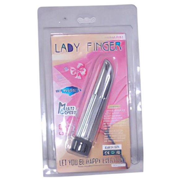 Baile - klitorisvibrator - silver - Lady Finger