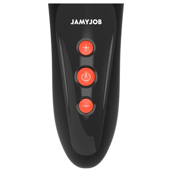 JamyJob - pulserande penishuvudvibrator - svart