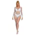 Subblime 952396 - glittrande jumpsuit med strass (vit) - S-L