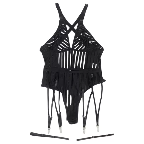 Subblime 954147 - bodyset - randig - svart - L/XL