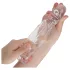 Addicted Toys - penishylsa med pung-/erektionring - 22 cm (transparent)