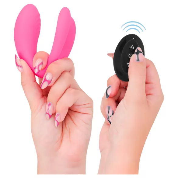 Intense Julia - G-punkt och klitorisstimulator vibrator - rosa