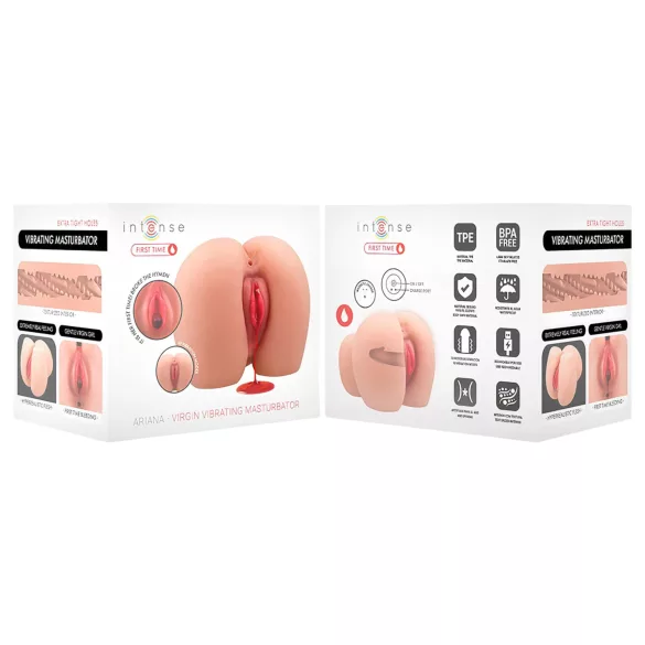 First Time Ariana - verklighetstrogen, vibrerande oskuldsmasturbator (naturell)