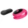 Virgite - parvibrator med fjärrkontroll (svart/rosa)