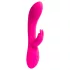 Platanomelón Lucas - uppladdningsbar rabbitvibrator - rosa