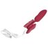 Platanomelón Mobi - Dubbelvibrator set - röd