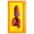 Platanomelón Mobi - Dubbelvibrator set - röd