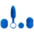 Platanomelón Mobi - Trådlöst Vibratorset, 2-delar (Blå)