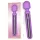 Engily Ross Aura - vibrator med uppladdningsbar massagefunktion - lila