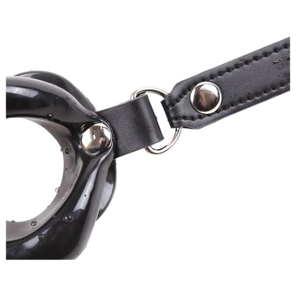 Latetobed - munsformad silikongag - svart