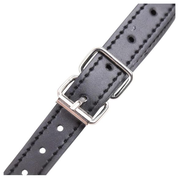 Latetobed - munsformad silikongag - svart