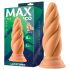 Max & Co Felix - analplugg skruvad - 15 cm natur