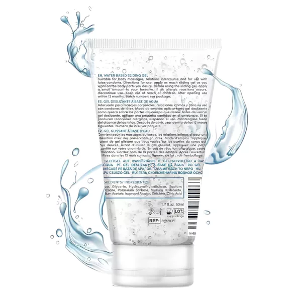 Nanami Tour - vattenbaserat glidmedel (50 ml)