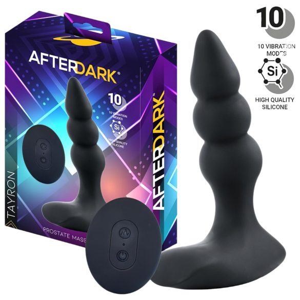 AfterDark - vibrerande prostatamassör (svart)
