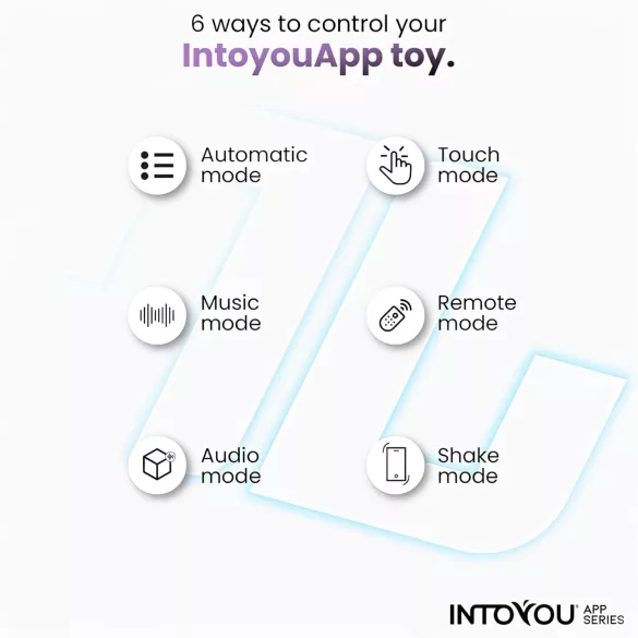 INTOYOU Ringo - smart vibrerande penisring med app (blå)