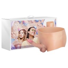 INTOYOU - strap-on dildo realistisk - naturfärg