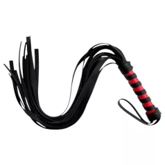 Latetobed - piska - svart läder 45cm