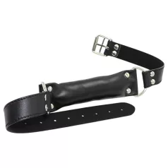 Latetobed - bitgag med vaddering - svart