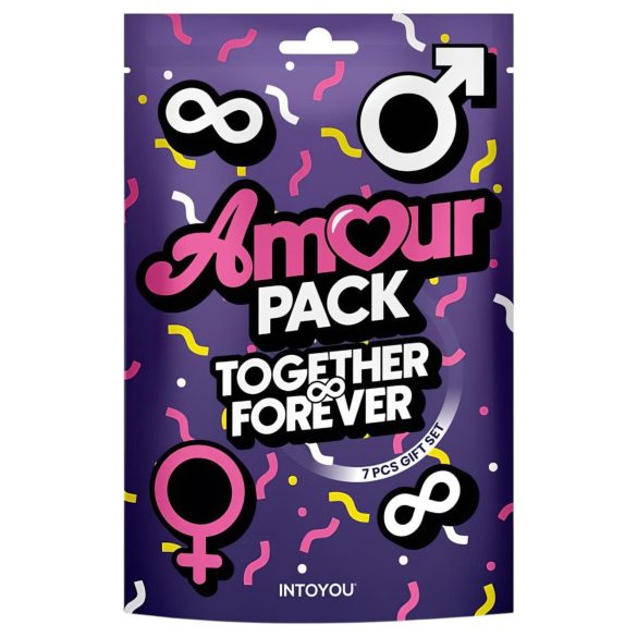 Amour Pack Together - nybörjarset med vibrator - 7 delar